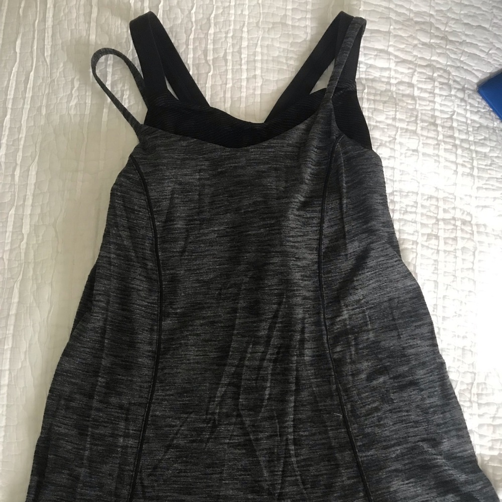 Lily lemon workout top with bra